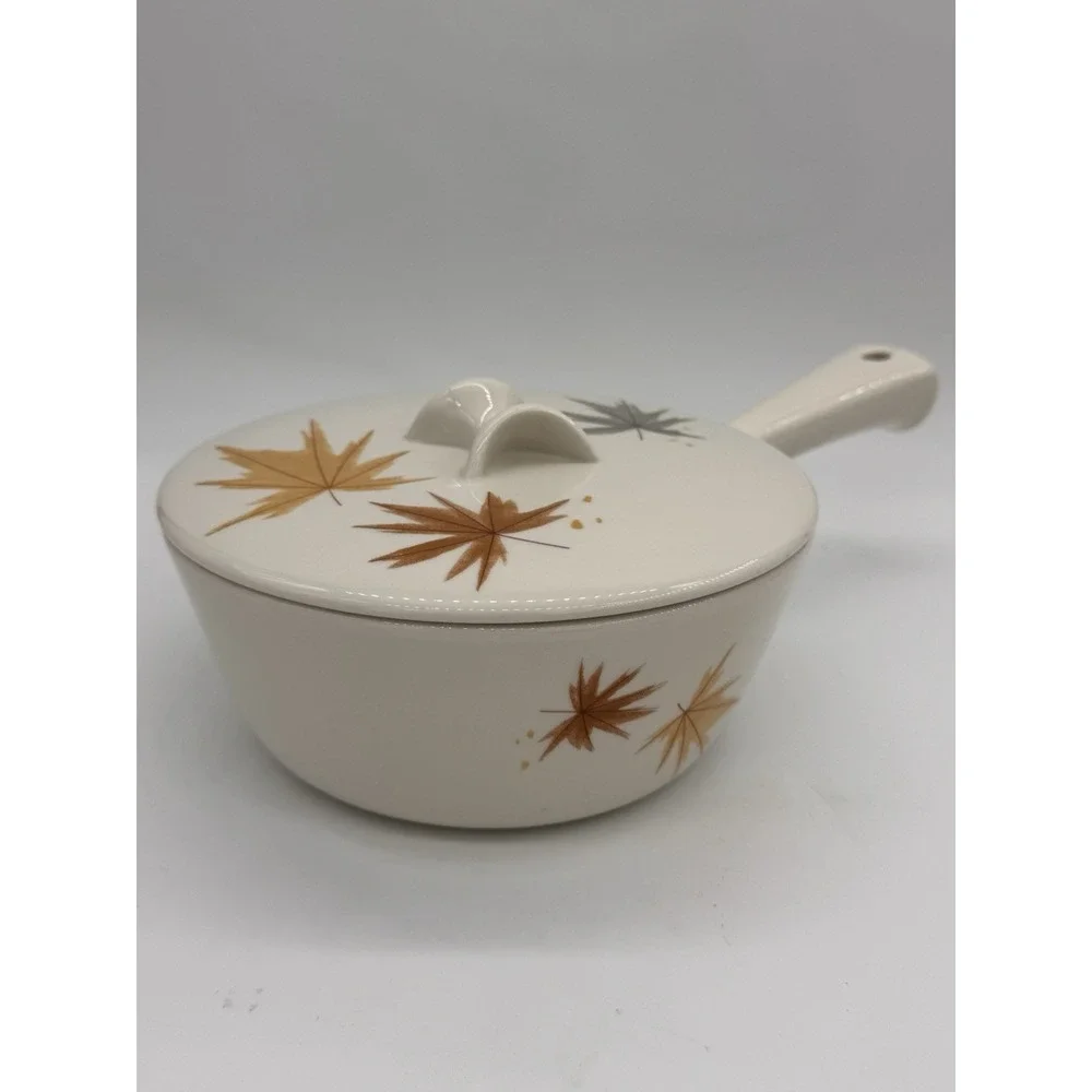 Vintage‎ Ben Seibel Informal Iroquois Harvest Time Saucepan w/Lid